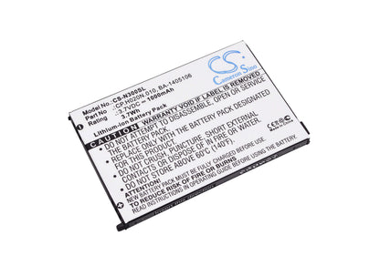 3.7V, 1000mAh, Li-ion Battery fits Acer, C500, C510, 3.7Wh