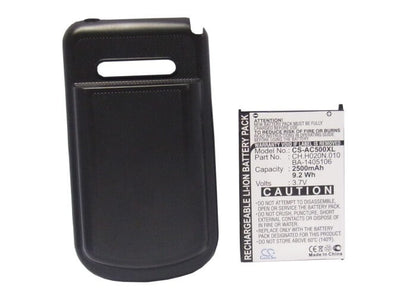 3.7V, 1800mAh, Li-ion Battery fits Acer, C500, C530, 6.66Wh
