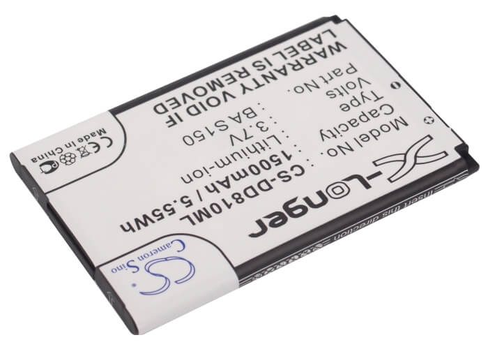 3.7V, 1500mAh, Li-ion Battery fits Utstarcom, 6800, Ppc6800, 5.55Wh
