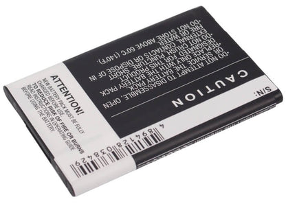 3.7V, 1500mAh, Li-ion Battery fits Sprint, Ppc-6800, 5.55Wh