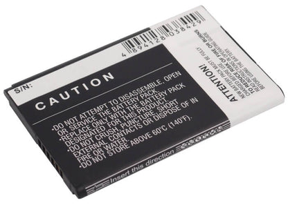 3.7V, 1500mAh, Li-ion Battery fits Verizon, Xv6800, Xv-6800, 5.55Wh