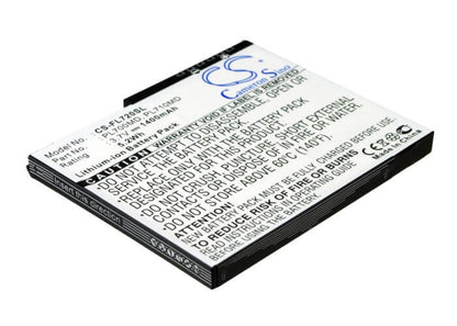 3.7V, 1400mAh, Li-ion Battery fits Fujitsu, Loox 700, Loox 710, 5.18Wh