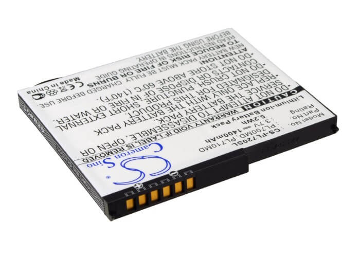 3.7V, 1400mAh, Li-ion Battery fits Fujitsu, Loox 700, Loox 710, 5.18Wh
