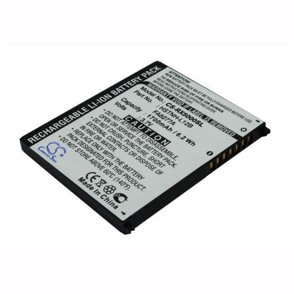 3.7V, 1700mAh, Li-ion Battery fits Hp, Ipaq Rx5000, Ipaq Rx5700, 6.29Wh
