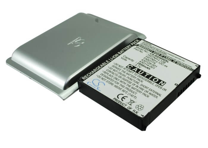 3.7V, 2850mAh, Li-ion Battery fits Hp, Ipaq Rx5700, Ipaq Rx5710, 10.545Wh