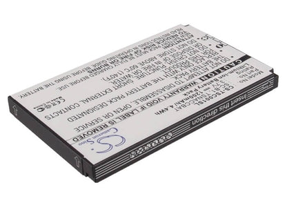 3.7V, 1200mAh, Li-ion Battery fits Terrestar, Genus, 4.44Wh
