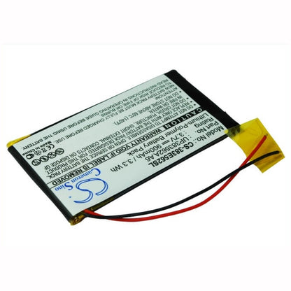 3.7V, 900mAh, Li-Polymer Battery fits Palm, Tungsten E, 3.33Wh