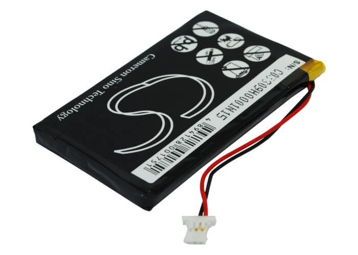 3.7V, 1200mAh, Li-Polymer Battery fits Sony, Clie Peg-nr60, Clie Peg-nr60v, 4.44Wh