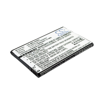 3.7V, 1000mAh, Li-ion Battery fits Mobistel, El540, El540dual, 3.7Wh