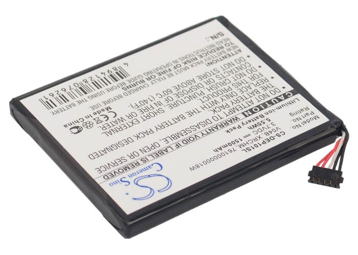 3.7V, 1500mAh, Li-ion Battery fits Dell, 101dl, D43, 5.55Wh