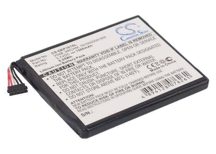 3.7V, 1500mAh, Li-ion Battery fits E-mobile, Gs01, 5.55Wh