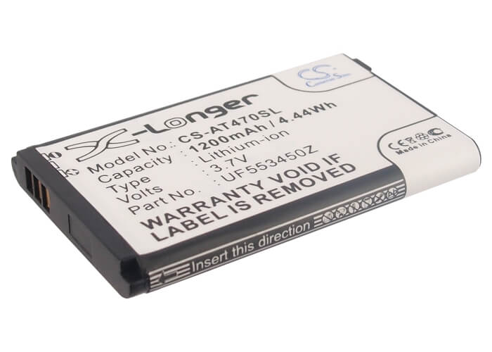 3.7V, 1200mAh, Li-ion Battery fits Airis, T470, T470e, 4.44Wh
