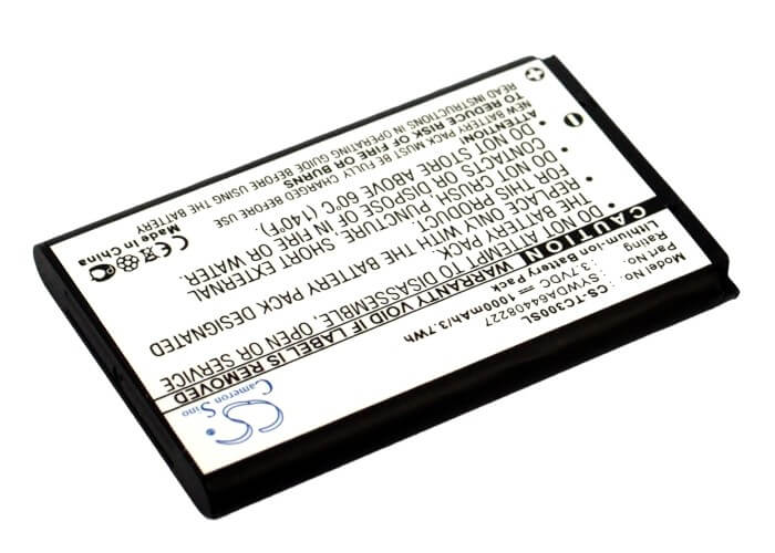 3.7V, 1000mAh, Li-ion Battery fits Arcor, Pirelli Twintel Dp-l10, 3.7Wh