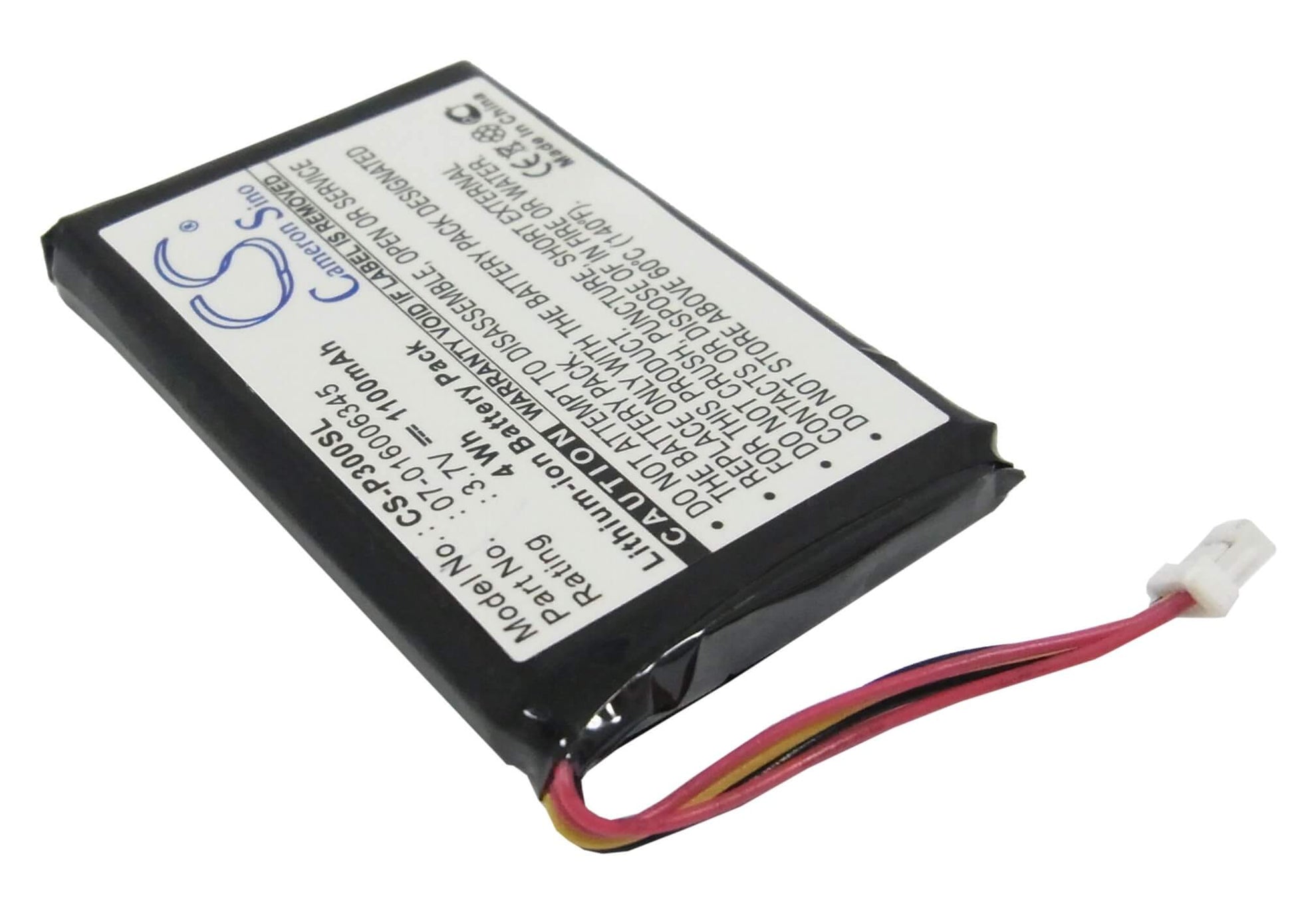 3.7V, 1100mAh, Li-ion Battery fits Nec, Mobilepro P300, 4.07Wh