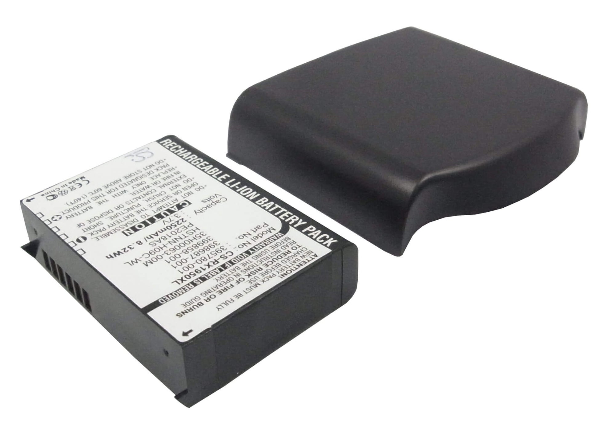 3.7V, 2250mAh, Li-ion Battery fits Hp, Ipaq Rx1900, Ipaq Rx1950, 8.325Wh