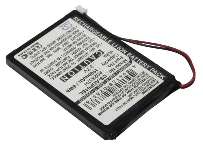 3.7V, 1100mAh, Li-ion Battery fits Audio Guidie, Personalguide Iii Audioguides, Personalguide Pgi/av Audioguid, 4.07Wh