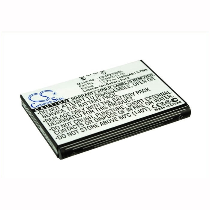 3.7V, 1000mAh, Li-ion Battery fits Hp, Ipaq 2100, Ipaq 2210, 3.7Wh