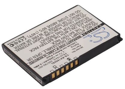 3.7V, 1200mAh, Li-ion Battery fits Hp, Ipaq Rx1900, Ipaq Rx1950, 4.44Wh
