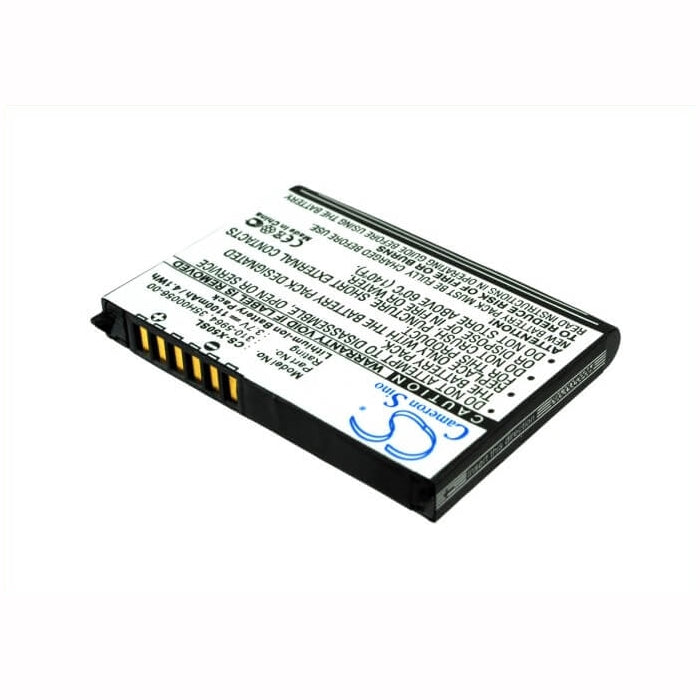 3.7V, 1100mAh, Li-ion Battery fits Dell, Axim X50, Axim X50v, 4.07Wh