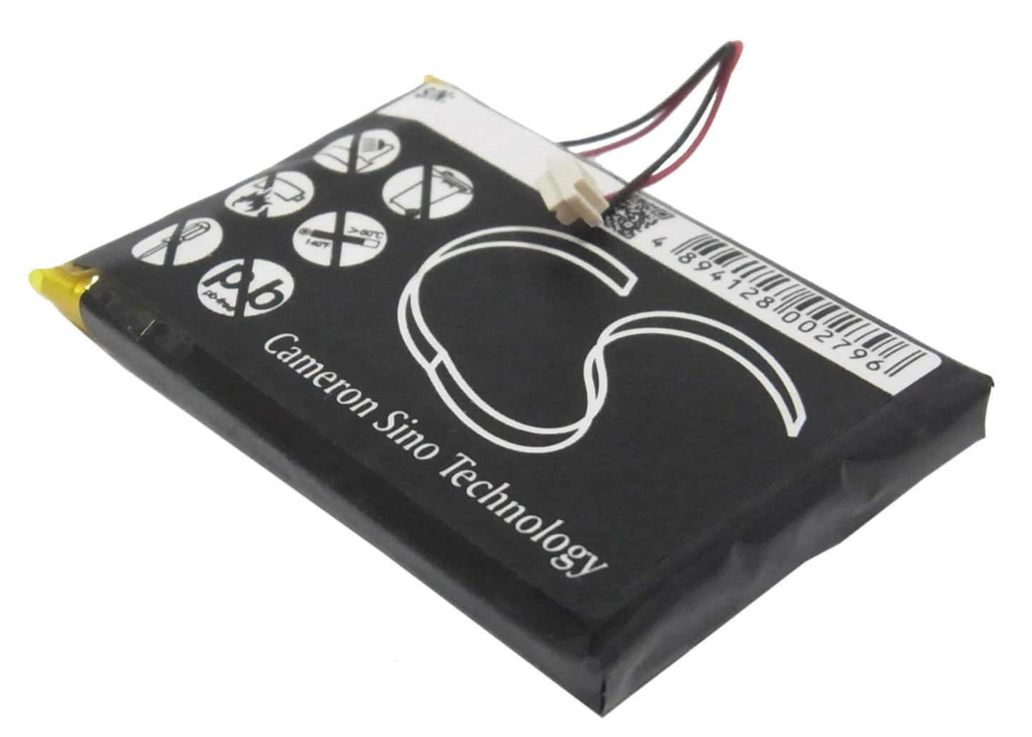 3.7V, 900mAh, Li-Polymer Battery fits Palm, Tungsten E2, 3.33Wh
