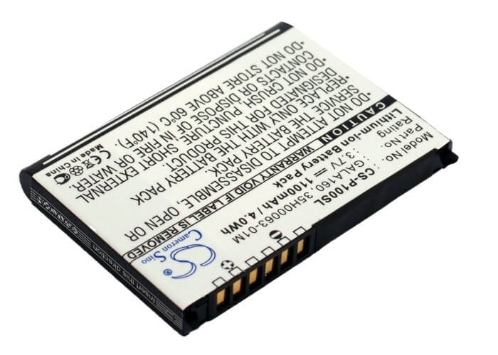 3.7V, 1100mAh, Li-ion Battery fits Qtek, G100, 4.07Wh