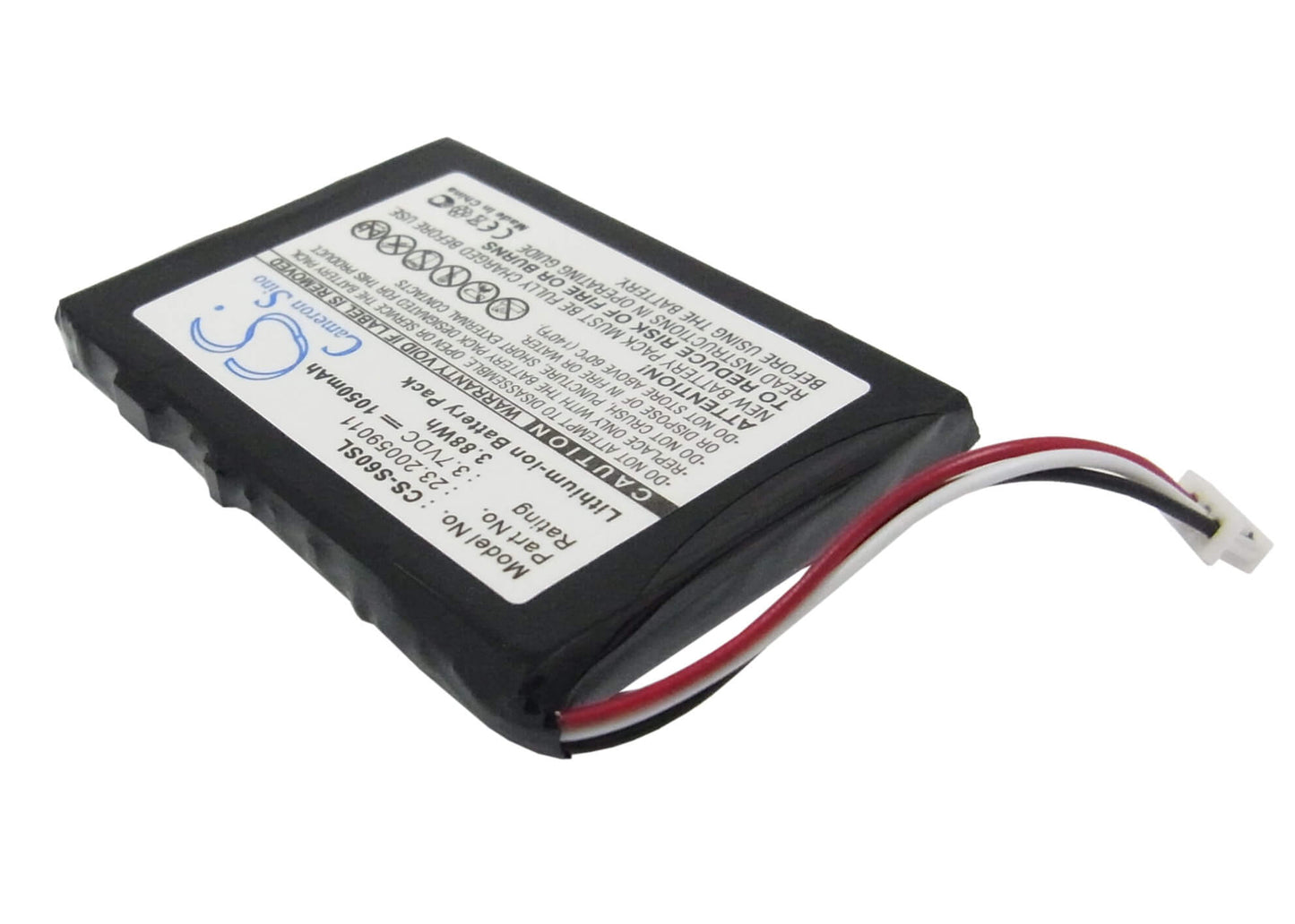 3.7V, 1050mAh, Li-ion Battery fits Acer, S10, S50, 3.885Wh