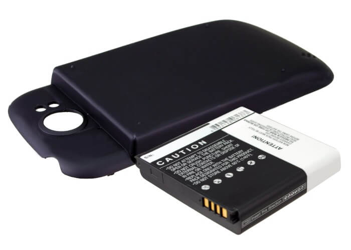Black, 3.7V, 2400mAh, Li-ion Battery fits T-mobile, Doubleshot, Mytouch 4g Slide, 8.88Wh