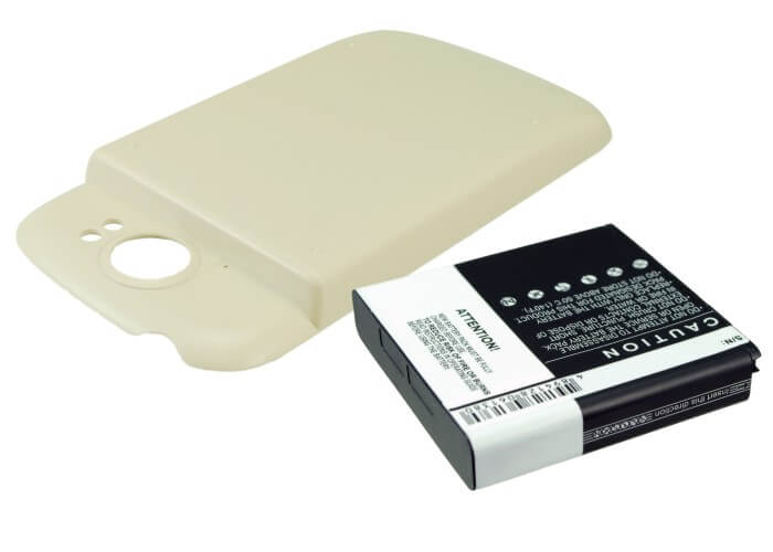 Khaki, 3.7V, 2400mAh, Li-ion Battery fits Htc, Doubleshot, Mytouch 4g Slide, 8.88Wh