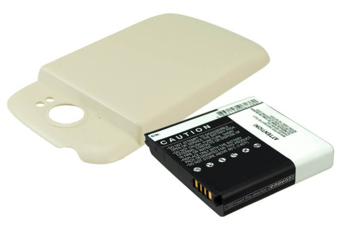 Khaki, 3.7V, 2400mAh, Li-ion Battery fits Htc, Doubleshot, Mytouch 4g Slide, 8.88Wh