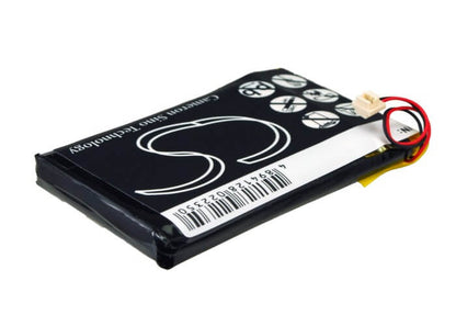3.7V, 1100mAh, Li-Polymer Battery fits Palm, Tungsten E2, 4.07Wh