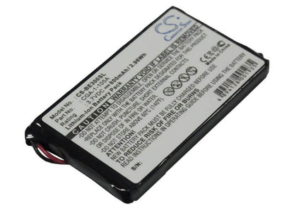 3.7V, 800mAh, Li-ion Battery fits Casio, Cassiopeia Be-300, Cassiopeia Be-500, 2.96Wh