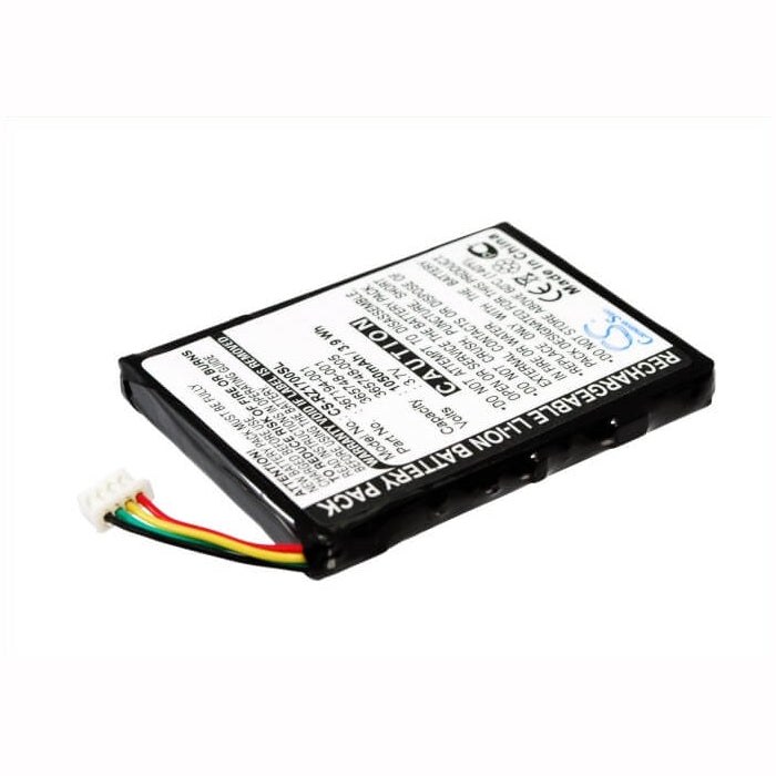 3.7V, 1050mAh, Li-ion Battery fits Hp, Ipaq Rz1700, Ipaq Rz1710, 3.885Wh
