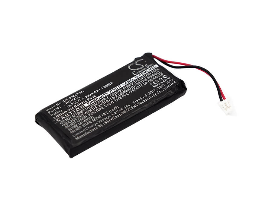 3.7V, 500mAh, Li-Polymer Battery fits Palm, Le, Nii, 1.85Wh