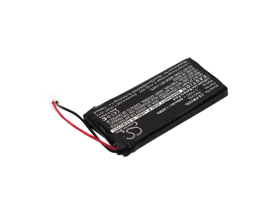 3.7V, 500mAh, Li-Polymer Battery fits Palm, Le, Nii, 1.85Wh
