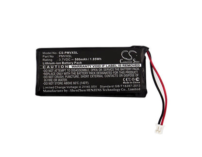 3.7V, 500mAh, Li-Polymer Battery fits Palm, Le, Nii, 1.85Wh
