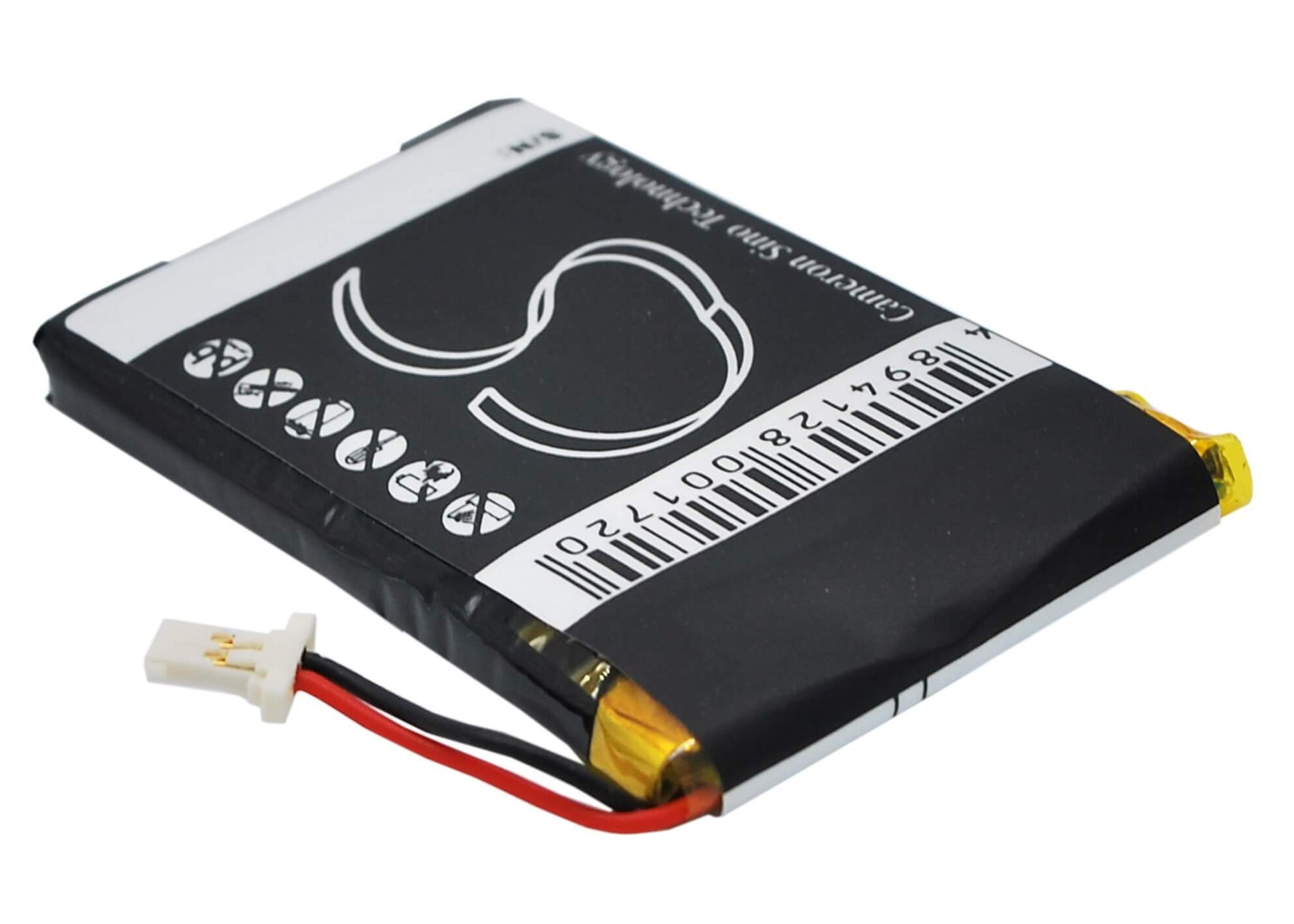 3.7V, 850mAh, Li-Polymer Battery fits Sony, Clie Peg-t400, Clie Peg-t410, 3.145Wh