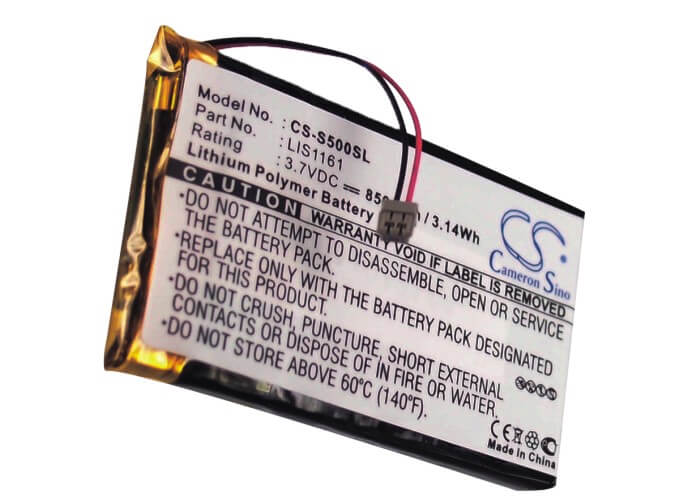 3.7V, 850mAh, Li-ion Battery fits Sony, Clie Peg-s300, Clie Peg-s320, 3.145Wh