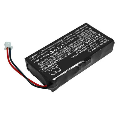 3.7V, 900mAh, Li-Polymer Battery fits Palm, Visor Pro, 3.33Wh
