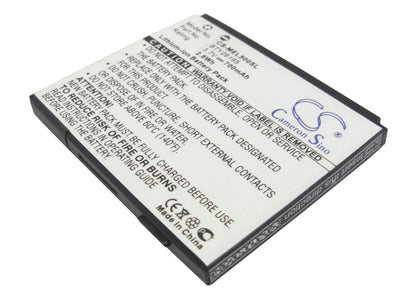 3.7V, 700mAh, Li-ion Battery fits Emporia, Elson El500, Mobistel El500, 2.59Wh