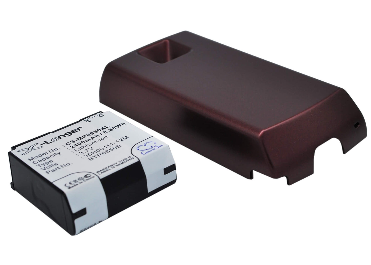 3.7V, 2400mAh, Li-ion Battery fits Sprint, Diamond Pro, Mp6590, 8.88Wh