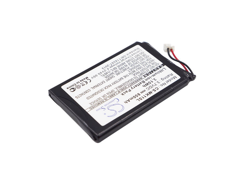 3.7V, 850mAh, Li-ion Battery fits Toshiba, Mk 11, 3.145Wh