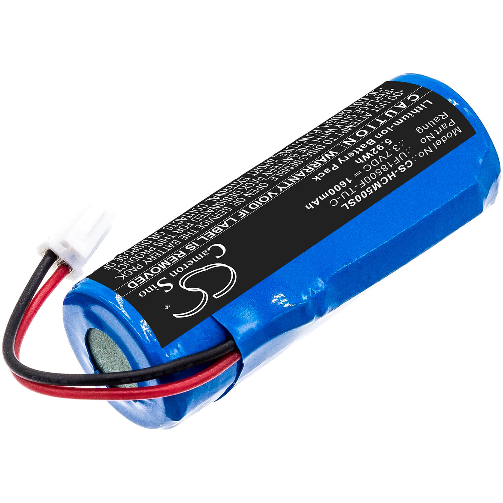 3.7V, 1600mAh, Li-ion Battery fits Hitachi, Cm-n3000, Cm-n4000, 5.92Wh