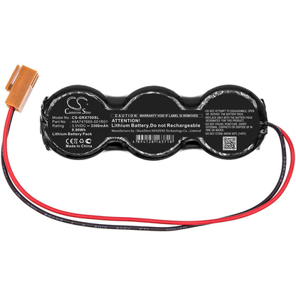 3.0V, 3300mAh, Lithium Battery fits Ge, Fanuc Rx3i, Fanuc Rx7i, 9.9Wh