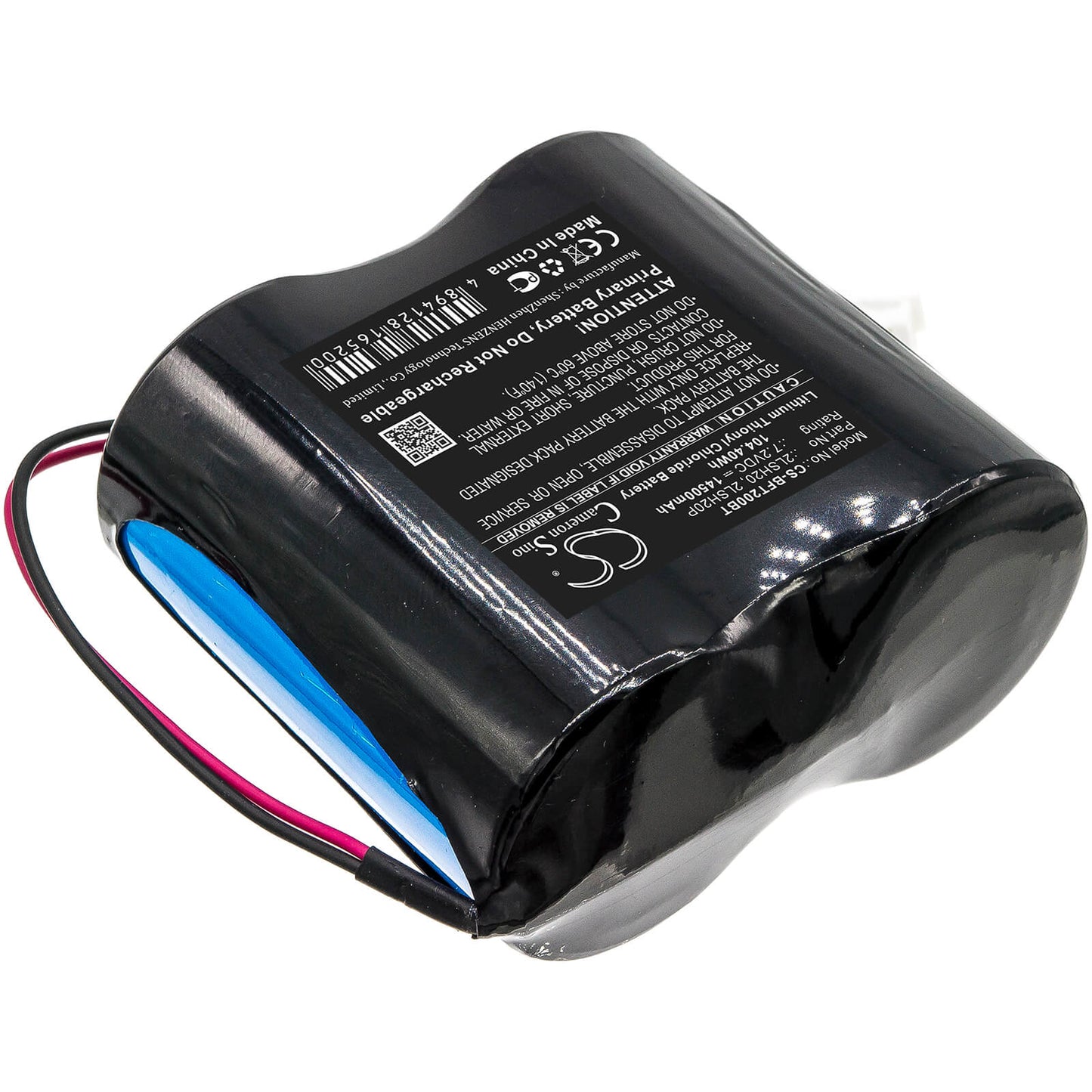 7.2V, 14500mAh, Li-SOCl2 Battery fits Gas Fire, Ignition, 104.4Wh