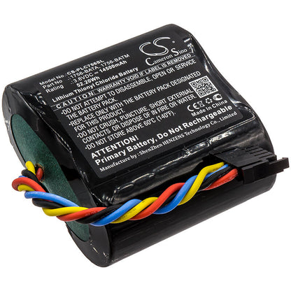 3.6V, 14500mAh, Li-SOCl2 Battery fits Allen Bradley, 1756-batm, 1756-l55m12, 52.2Wh