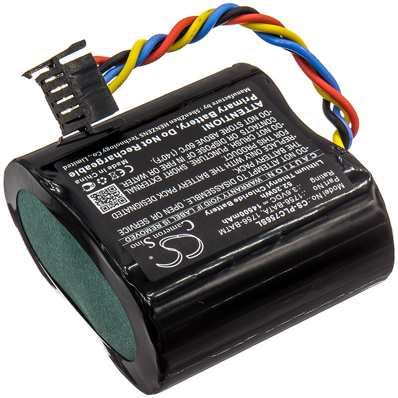 3.6V, 14500mAh, Li-SOCl2 Battery fits Allen Bradley, 1756-batm, 1756-l55m12, 52.2Wh