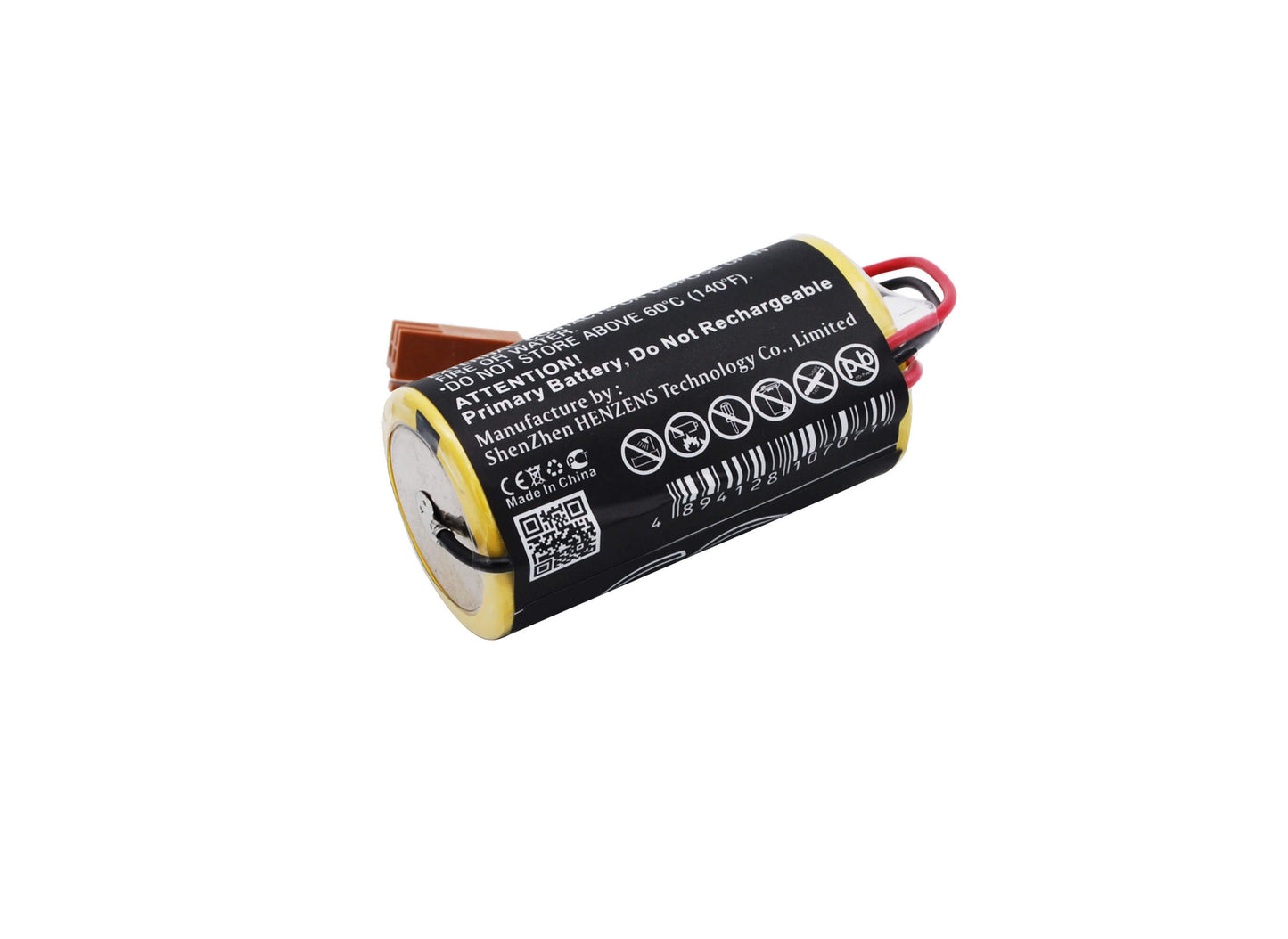 3.0V, 5000mAh, Li-MnO2 Battery fits Ge, Fanuc Cnc 16i, Fanuc Cnc 18i, 15Wh
