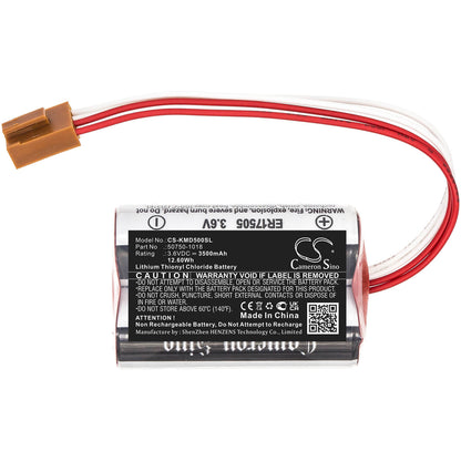 3.6V, 3500mAh, Li-SOCl2 Battery fits Kawasaki, Md500n, 12.6Wh