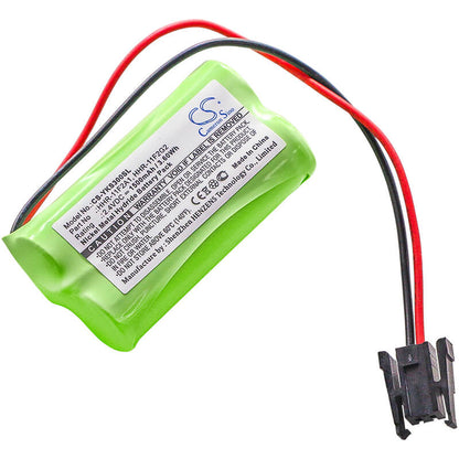 2.4V, 1500mAh, Ni-MH Battery fits Yokogawa, Cs1000, Cs-3000, 3.6Wh