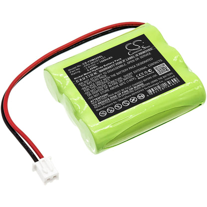 3.6V, 1500mAh, Ni-MH Battery fits Yamaha, Kr4-m4251-101, 5.4Wh